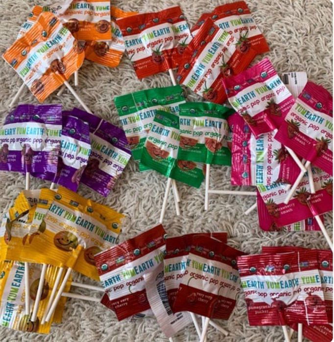 Чупа чупс *Organik chupa chups *Organic pops *YumEarth