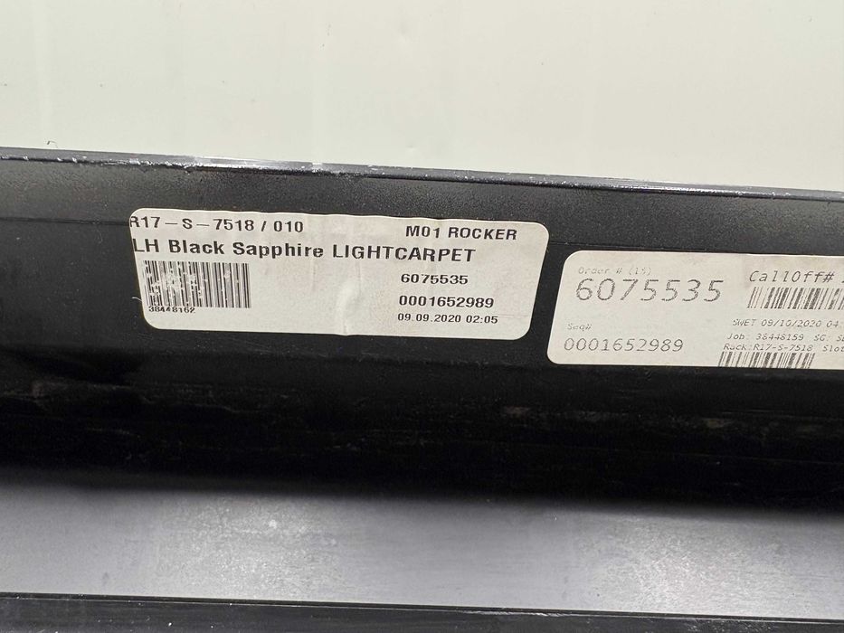 Ляв праг БМВ Х3 Г01 Х4 Г02 М пакет