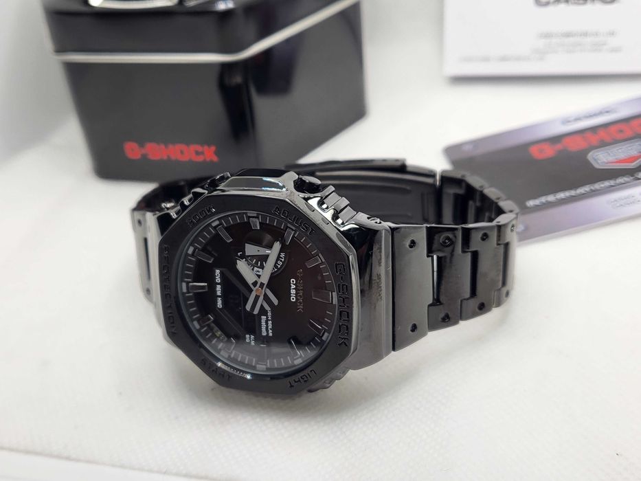 Ceas Casio g shock Full metal GM B2100BD Full Black Nou,Garantie 2 ani