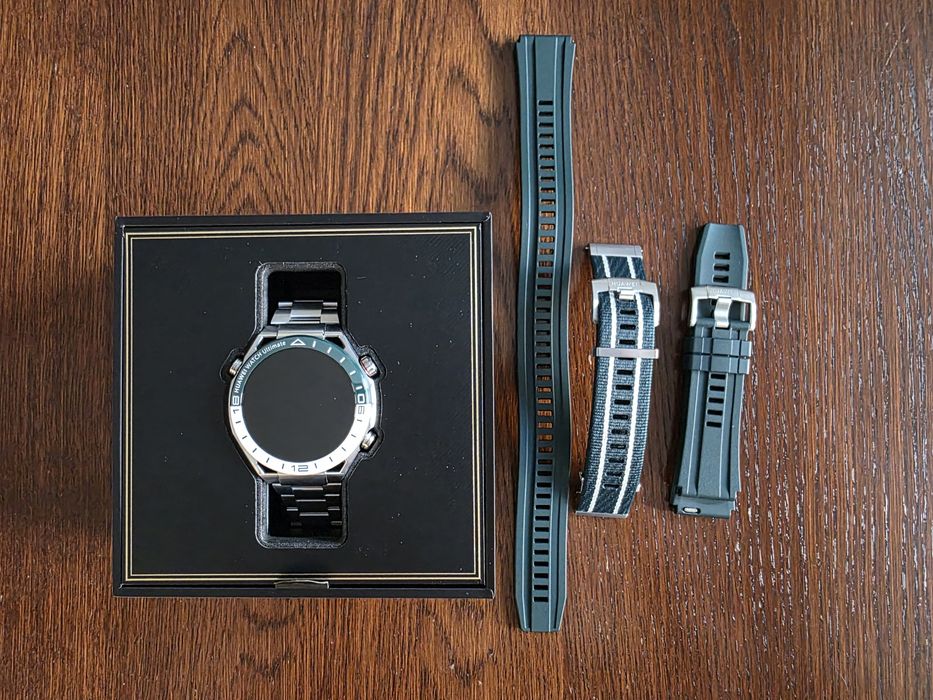 КАТО НОВ с гаранция Huawei Watch Ultimate Green