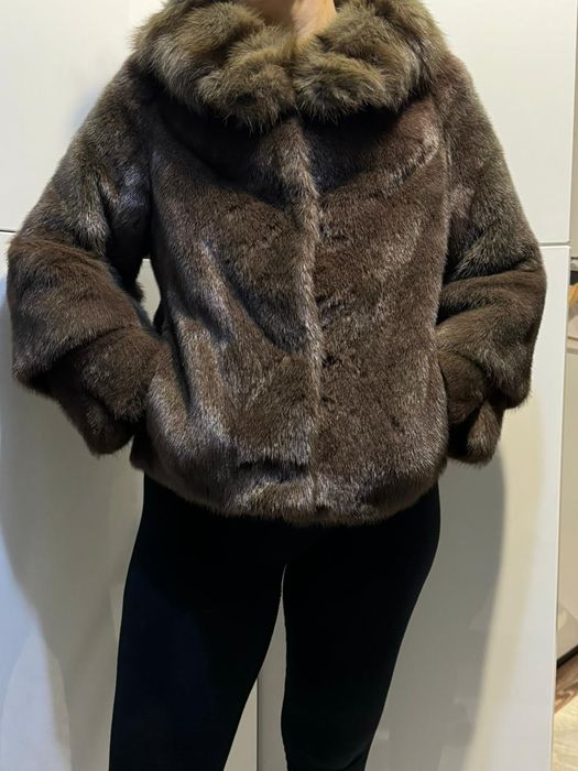 Норковая шуба зимняя