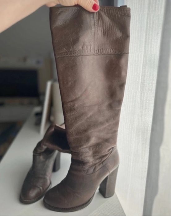 Cizme de piele naturala