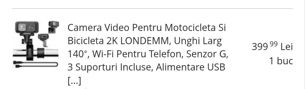Se vinde Camera video
