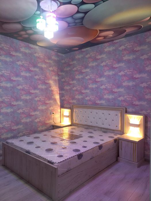 Бухоро шаҳар марказидан пишиқ ғиштли, люкс квартира ижарага берилади