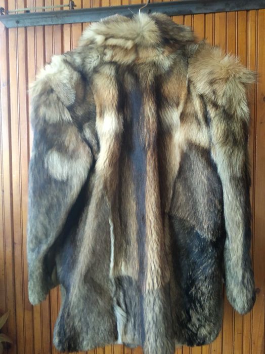 Дамска грейка с подвижна яка ,палто еко