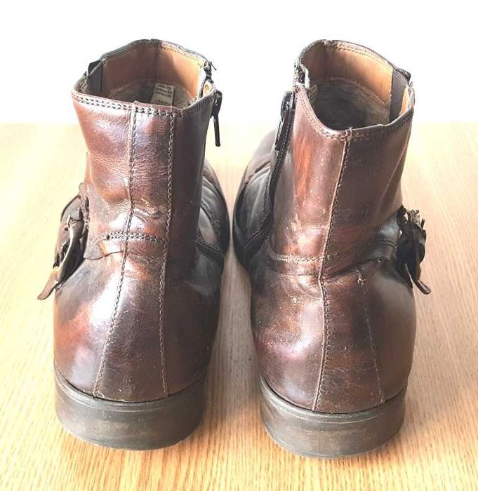 Ghete piele moderne mărimea 40