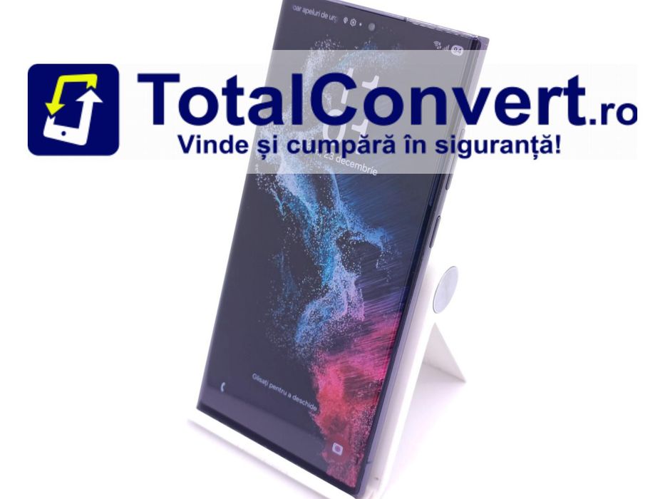 Samsung S22 Ultra 128GB Phantom Black 8GB, Garantie 24 luni | #D89706