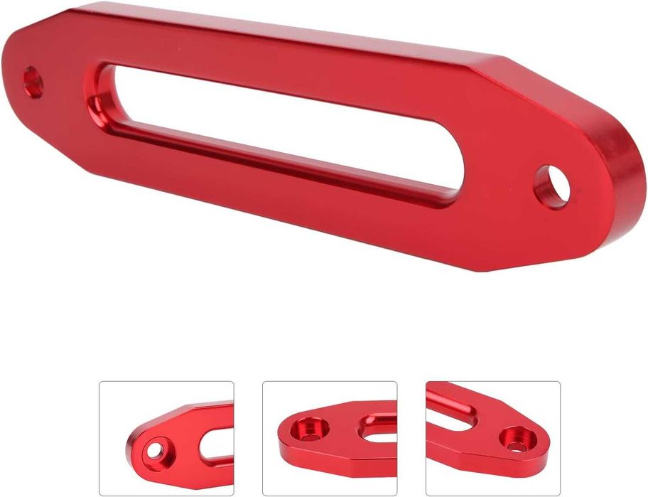 Fanta din aluminiu pentru troliu culoare rosu