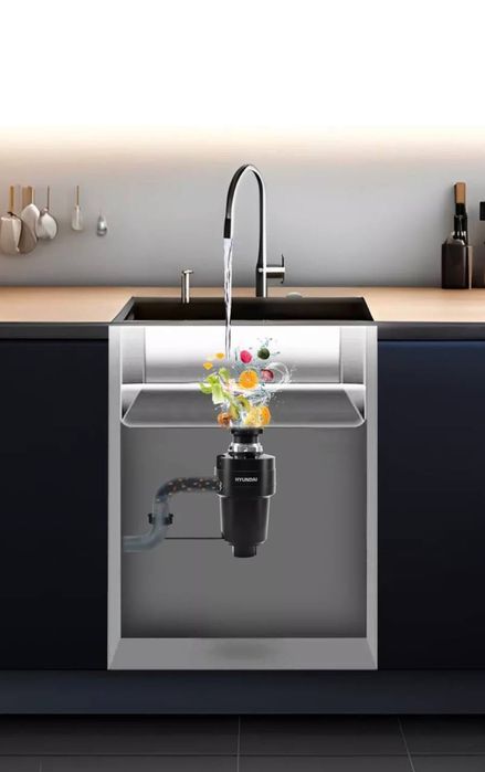 Измельчитель пищевых отходов для мойки на кухню. ОРИГИНАЛ !!!