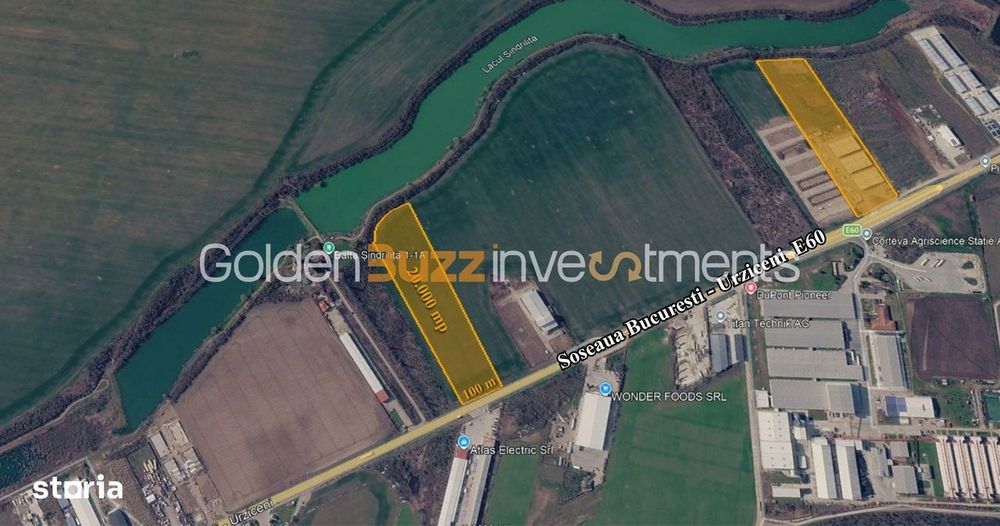 20.000 mp la DN2 Afumați – teren pentru depozit / hală /parc logistic