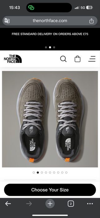 The north face кроссовки