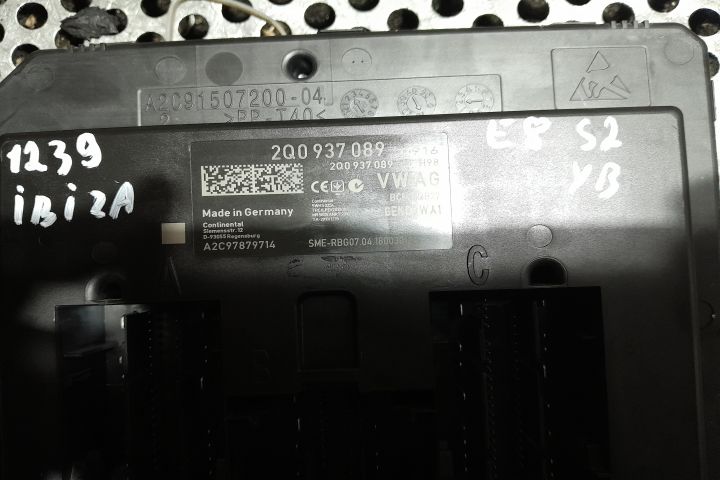Calculator confort 2Q0937089 2Q0937089 Seat Ibiza a 5-a generatie KJ