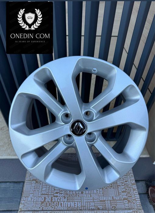 Set 4 Jante Aliaj R16 Noi Originale Renault Clio Logan Sandero Jogger