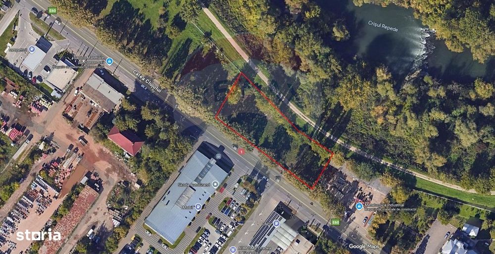 De vânzare teren intravilan,  2300 mp Calea Clujului
