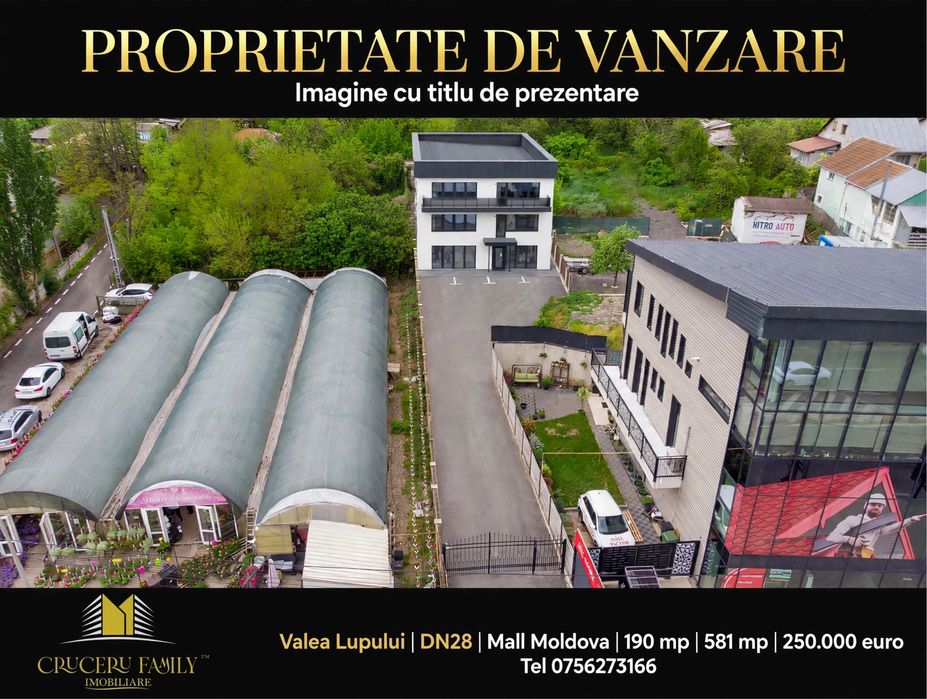 Ocazie! Proprietate in zona Mall Moldova (se accepta schimburi imobiliare)cu deschidere la DN 28