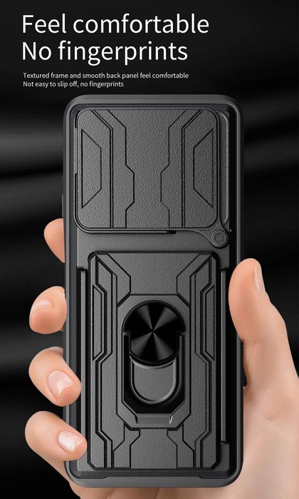 Xiaomi 14T / 14T Pro / RING CARD SLOT Удароустойчив кейс гръб с магнит