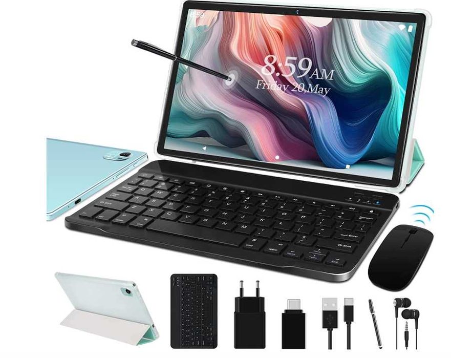 FACETEL Q10 Tabletă Android 11, procesor Octa-Core, 4GB RAM