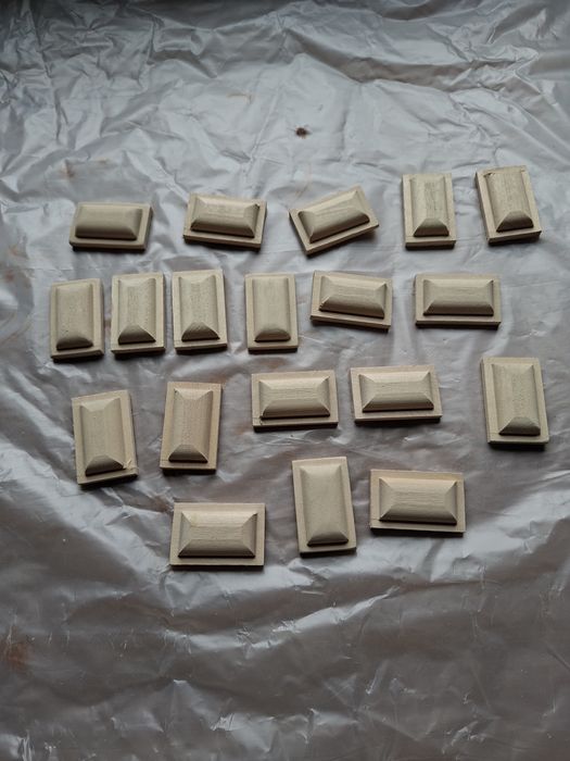 Ornamente coronament din lemn