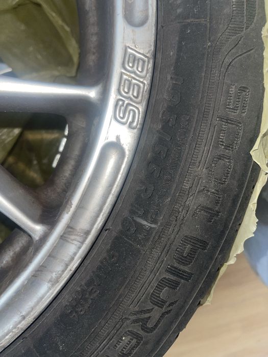 Jante BBS + cauciucuri Dunlop