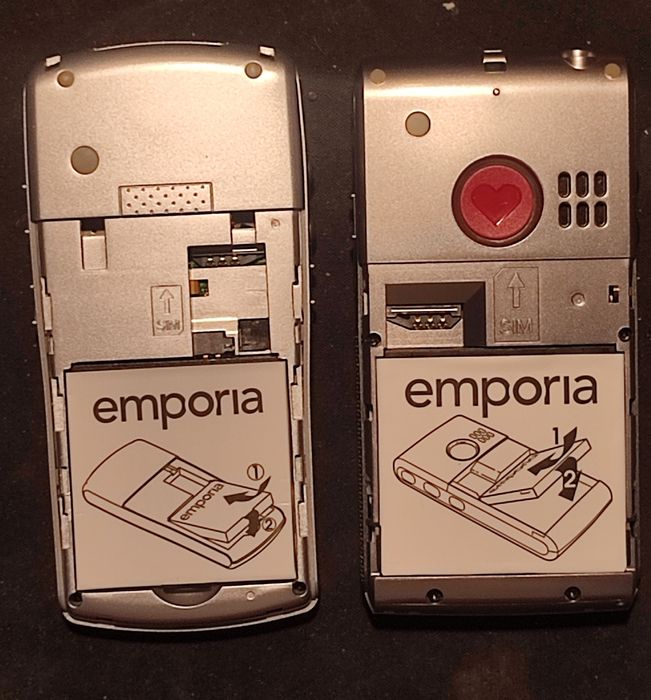 2 telefoane EMPORIA pentru seniori