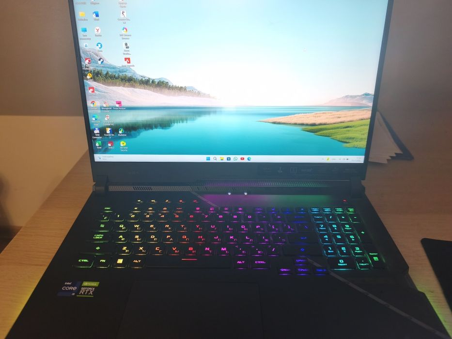 Asus Rog strix scar 17 3070ti ,core 9