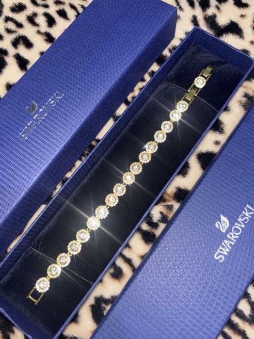 Bratara Swarovski Angelic, Aurie - nouă, în cutie