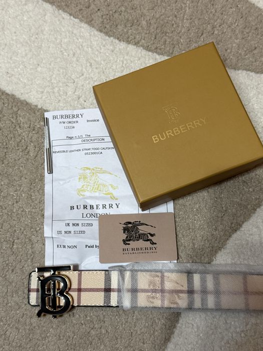 Curea Burberry Toate Accesoriile PREMIUM