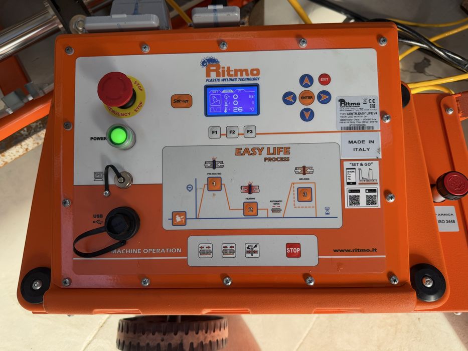 Aparat de sudura cap la cap Ritmo 630 Easylife cu protocol semiautomat