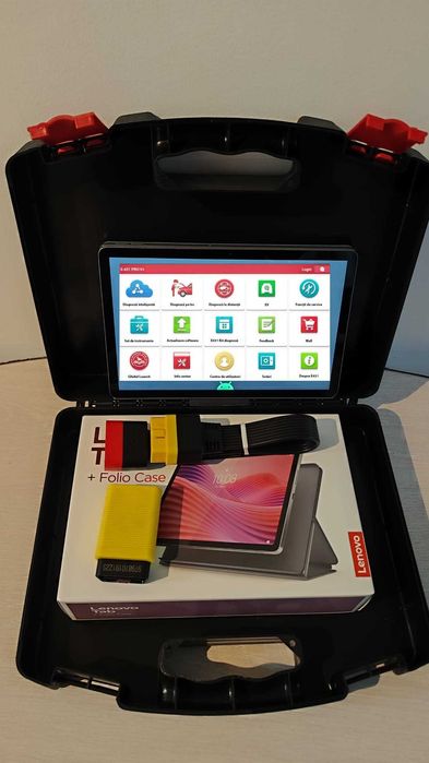 Kit Tester Auto Launch Easydiag 6.0 Tableta Noua 10.1" 4/128Gb update 2026/2027 Licenta Nelimita, 45 functii speciale, Romana, Service auto