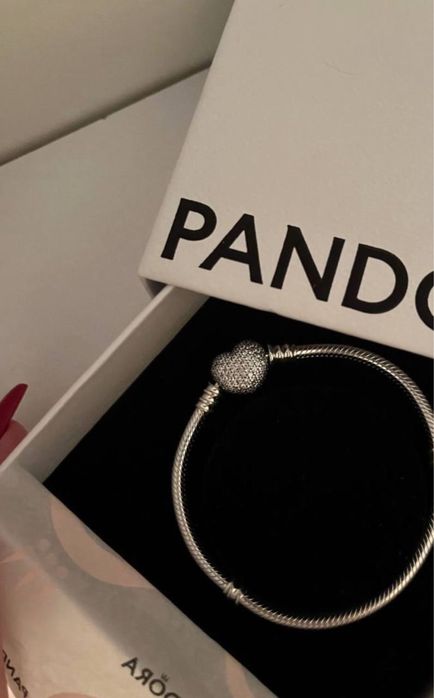 В наличии!   Скидка! Pandora браслеты серебро 925 пробы