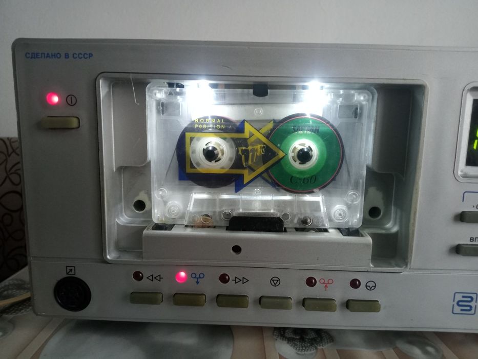 Электроника 204 стерео магнитофон приставка