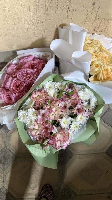 Свежие красивые Букеты