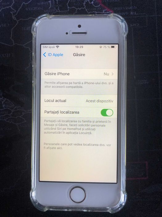 Telefon mobil Apple iPhone SE Gold 2016