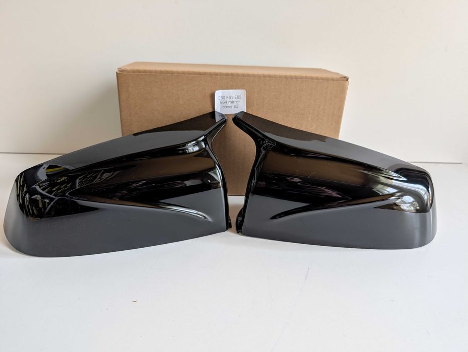 Капаци огледала BMW Е60 фейслифтЕ61 Е63 Е64 черни БМВ facelift lci