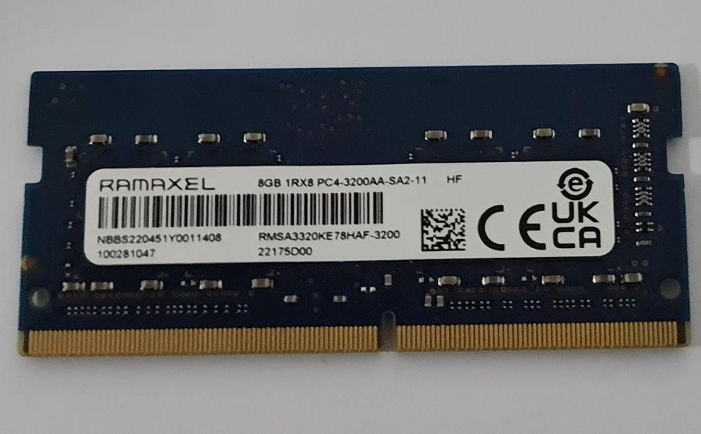 Memorie ram laptop 8gb ddr4 3200