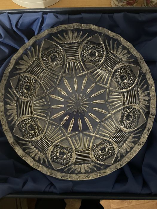 Ваза хрустальная