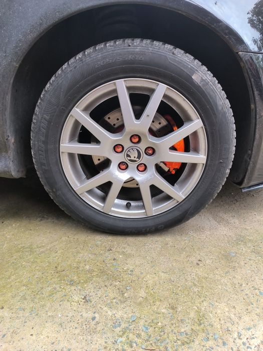 Schimb jante vrs r16 5x100 + anvelope cu altele 5x100 R17 +