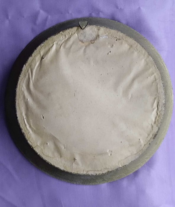 стар, рамкиран, малък гоблен