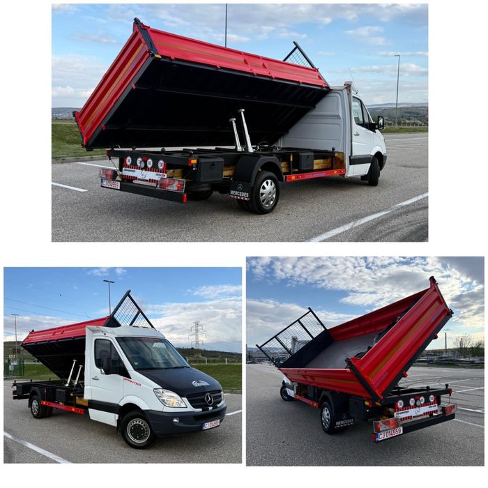 Mercedes Sprinter Basculabil 519 518 419 418 Iveco Daily 35c15 50c15 17 18 21 VW LT Ford Fiat Atego Renault nu 516 515 413 416