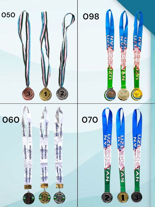 Медали наградителные Sport uchun medallar