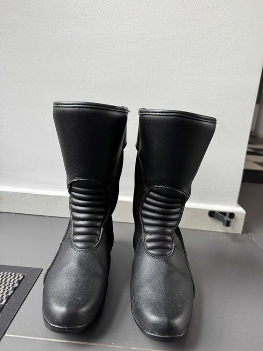 Cizme Moto din Piele SIXGEAR ELENA – Mărimea 36, ca noi, Waterproof