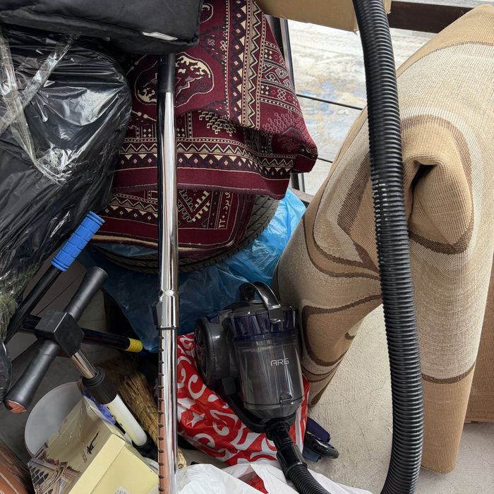 Пылесос ARG HJX-1601 синий, серебристый