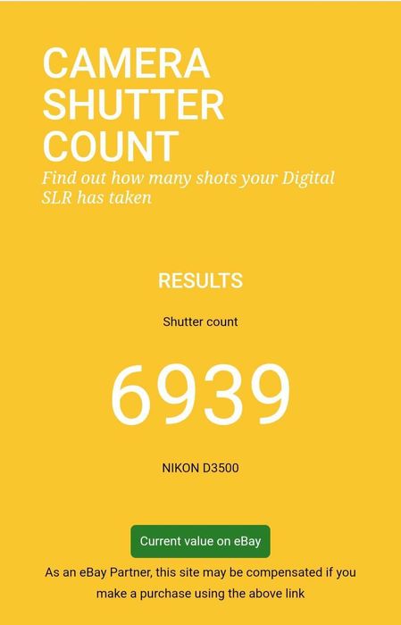 Nikon D3500 + 18-55mm VR – Като нов, под 7000 кадъра!
