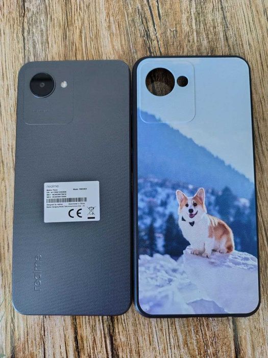 Смартфон Realme C30, 3GB RAM, 32GB, Dual SIM, 5000mAh, черен, Android