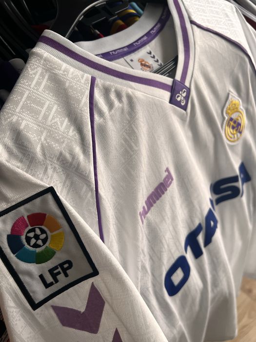 Tricou de fotbal Hummel Real Madrid Hagi 10 pe spate marime M