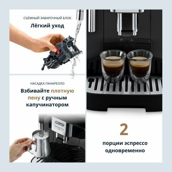 Кофемашина Delonghi Magnifica EVO ECAM 290.22. B