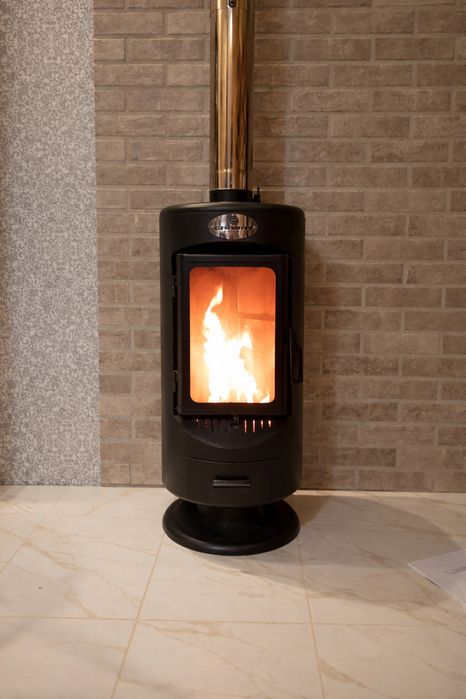 Şeminee Soba 7,5 KW din Oțel