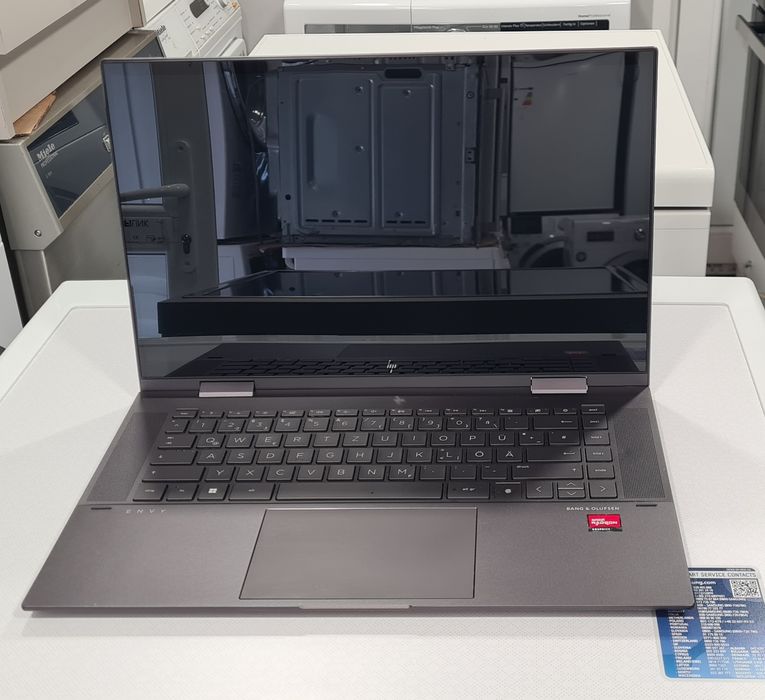 Лаптоп 2-в-1 HP ENVY x360 15.6" Touch / Ryzen 7 / 16GB RAM / 512GB SSD / Алуминиев