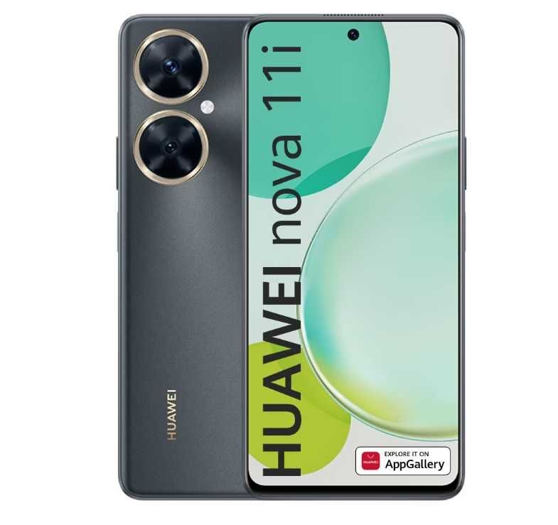 Смартфон Huawei nova 11i, 128GB, 8GB RAM, 4G, Starry Black гр. Червен ...
