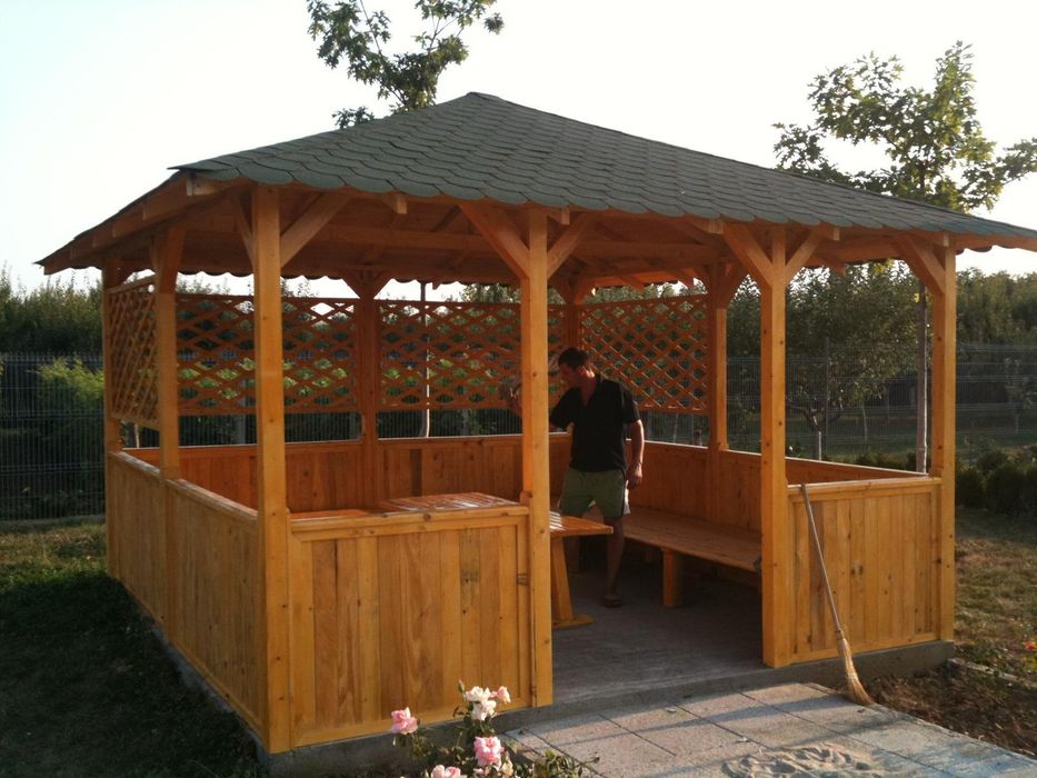 Foișor și terase mobilier și gradina